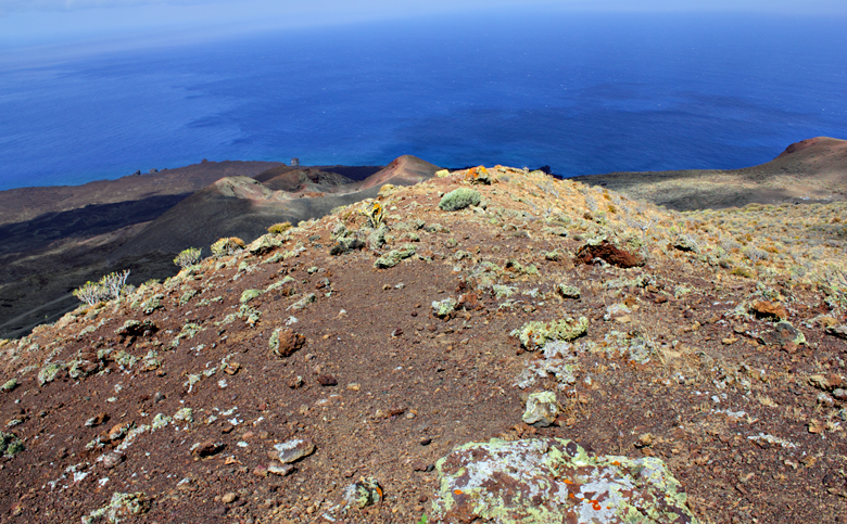 Die Vulkanlandschaft bei Faro de Orchillo